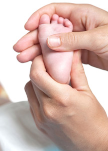 Massage bébé